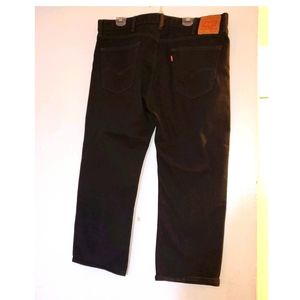 Levi's 505 W40xL30 (black) jeans